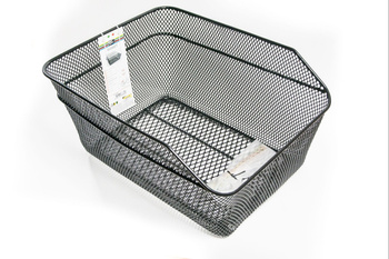 Kosz rowerowy metalowy tylny montaż do bagażnika