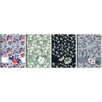 KOŁOZESZYT A4/80k. Kratka / FLOWER