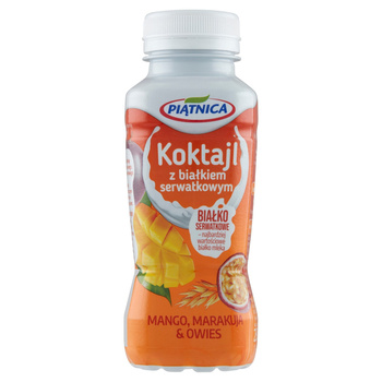 Piątnica Koktajl z białkiem serwatkowym mango marakuja & owies 250 ml