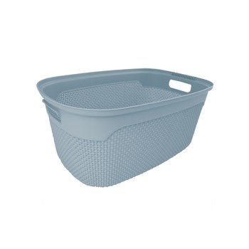 Kosz na pranie marten 30l  niebieski Keeeper