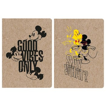 Zeszyt A5/60k. Kratka Mickey Mouse Kraft Liner