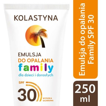 Kolastyna Emulsja SPF30 do opalania Family 250 ml