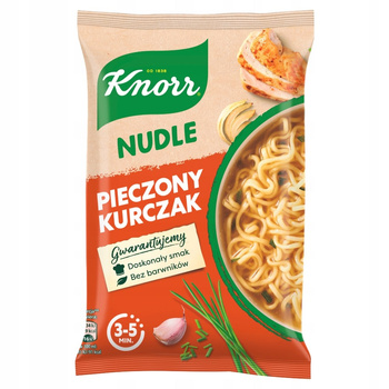 Knorr Nudle Pieczony kurczak Zupa-danie 61 g