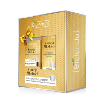 Bielenda Zestaw KURACJA MŁODOSCI 60+ Krem dzień, noc 50 ml + Krem pod oczy 15 ml