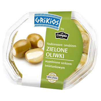 Campio zielone oliwki z serem 250g
