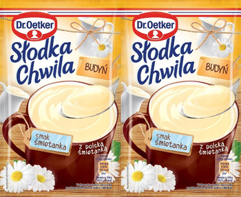 Dr. Oetker Słodka Chwila Budyń smak śmietanka 43 g