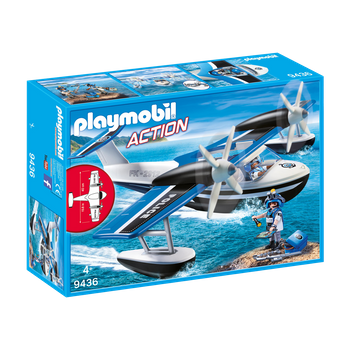 PLAYMOBIL Policyjny samolot wodny