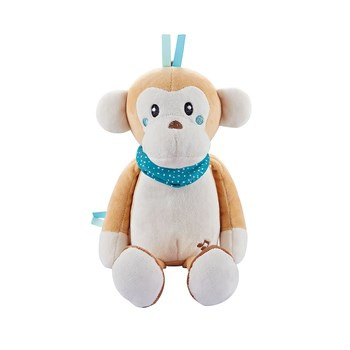 KOOKEDO Zabawka z lampką nocną i pozytywką Małpka