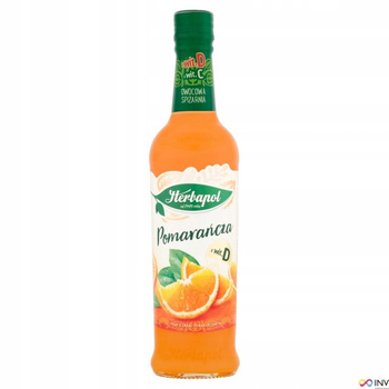 Herbapol Syrop o smaku pomarańczowym 420 ml