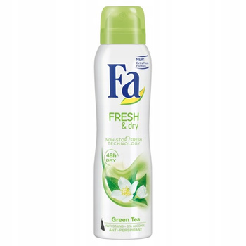 Fa Fresh&Drygreen Tea 48h Antyperspirant w sprayu o zapachu zielonej herbaty 150ml