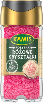 Kamis Posypka Różowe Kryształki 73g