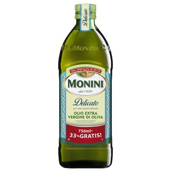 Monini Delicato Oliwa z oliwek najwyższej jakości z pierwszego tłoczenia 1000 ml