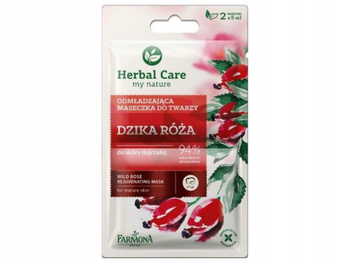 HERBAL CARE Maseczka odmładzająca DZIKA RÓŻA 2x5 ml