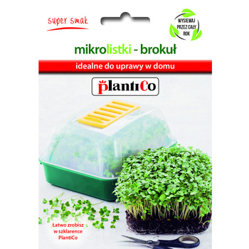 Nasiona na mikrolistki - Brokuł PlantiCo