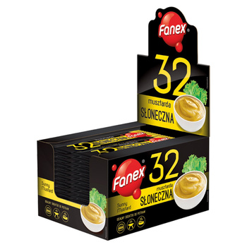 Fanex Musztarda słoneczna 1,8 kg (120 sztuk)