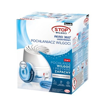 CERESIT STOP Wilgoci Pochłaniacz wilgoci AERO 360° łazienkowy 450g
