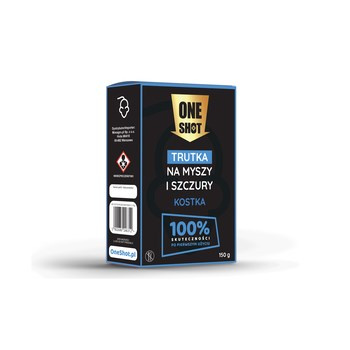 One Shot Trutka na myszy i szczury Kostka 150 g