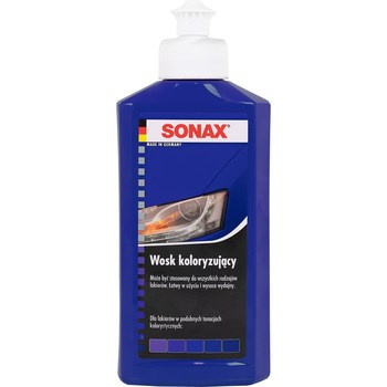 Wosk koloryzujący Sonax nano pro niebieski 250ml