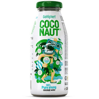 Coconaut. Woda z młodego kokosa 250ml szkło HORECA