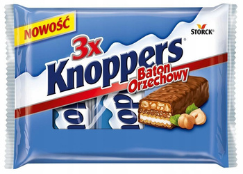 Knoppers Baton orzechowy 120 g (3 x 40 g)
