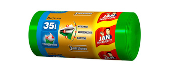 Jan Niezbędny Worki na śmieci 3-warstwowe zawiązywane 35l 24szt