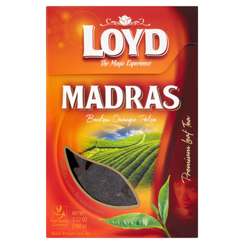 Loyd Madras Herbata czarna liściasta łamana 100 g