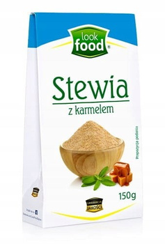 Look Food Stewia z karmelem  150g