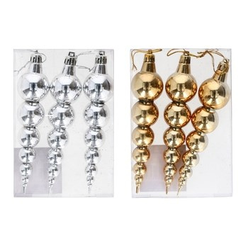 EM&EM Zawieszka na choinkę mix 3 szt.