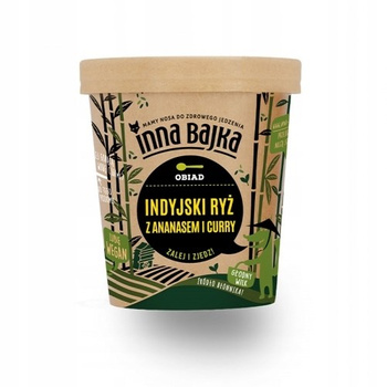 Inna Bajka Indyjski ryż z ananasem i curry 55g