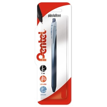 Pentel Pióro kulkowe BL437/niebiesko-czarny x 1