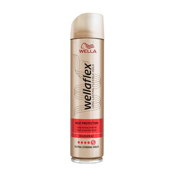 Lakier do włosów Wellaflex Heat Protection, 250ml