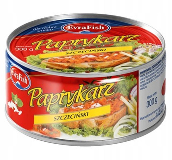 EVRAFISH paprykarz szczeciński 300 g