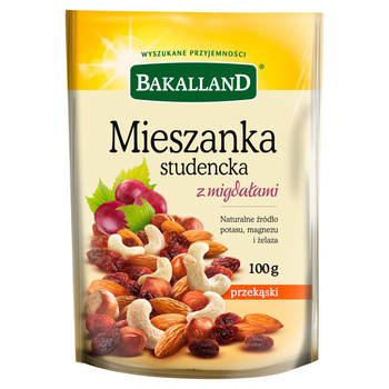 Bakalland Mieszanka studencka z migdałami 100 g