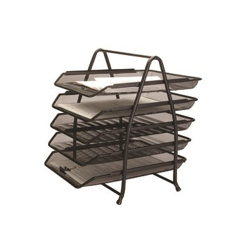 Zestaw na biurko Q-CONNECT Office Set metalowy 5 szufladek czarny