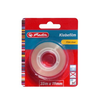 Taśma klejaca Herlitz 33m/19mm przezroczysta