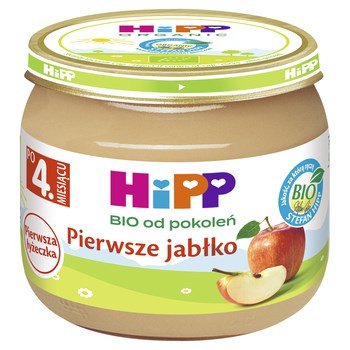 HiPP BIO Pierwsze jabłko po 4 miesiącu 80g