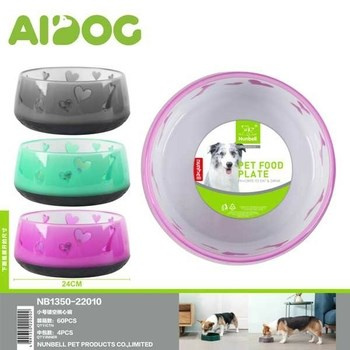 Miska z gumowym spodem 24cm, Nunbell