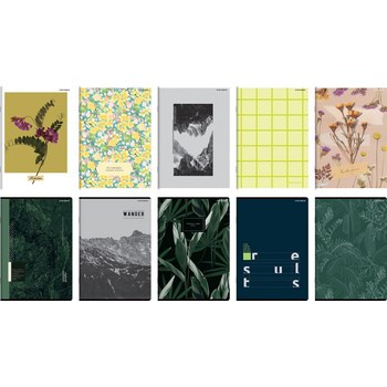 Zeszyt Megamix A5 80 kartek w linię z marginesem TOP 2000