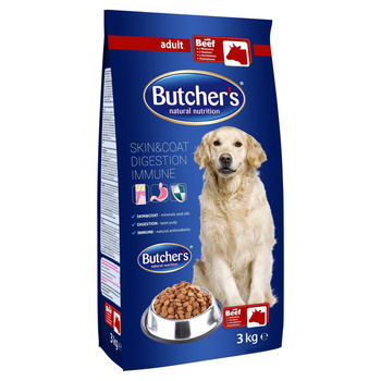 Butcher's Natural & Healthy Karma dla dorosłych psów z wołowiną 3 kg