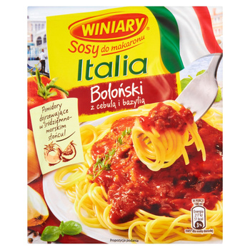 Winiary Italia Sos boloński z cebulą i bazylią 46 g