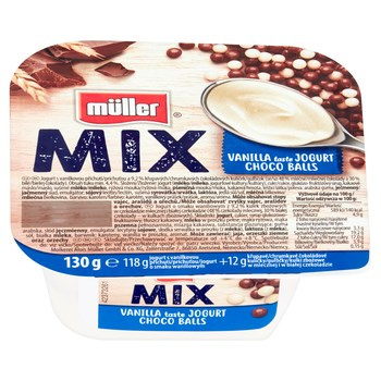 MUL.JOGURT MIX CHOCO BALLS130G