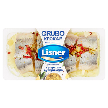 Lisner Filety śledziowe z pieprzem cytrynowym 200g