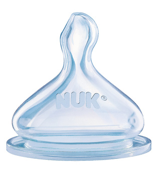 NUK FC+ Smoczek na butelkę, silikon 2 "M"