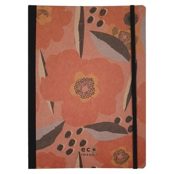 Eco brulion FLEXI PASSION FLOWERS  96k B5, kratka, k r a f t