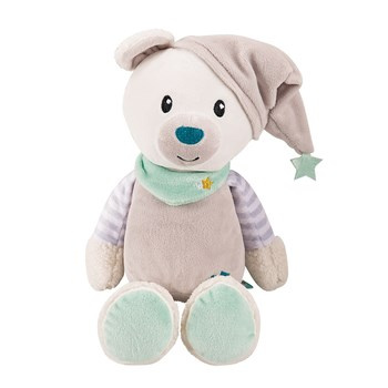 KOOKEDO Zabawka z lampką nocną i pozytywką Miś