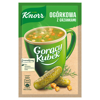 Knorr Gorący Kubek Ogórkowa z grzankami 13 g