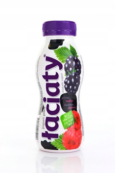 Łaciaty Jogurt pitny jeżyna malina bez laktozy 250 ml