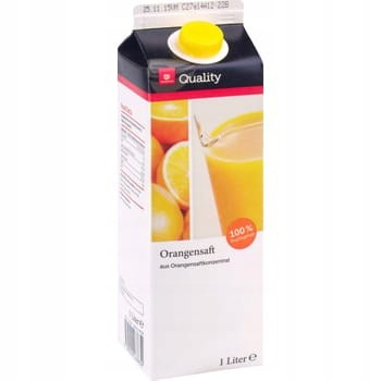 TGQ Sok pomarańczowy 100% 1l
