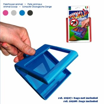 Szczypce / łopatka do odchodów;  wymiary:  17 x 13 x 3 cm