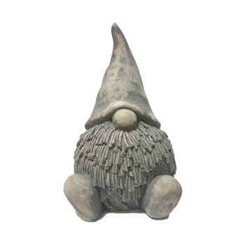 Gipsowy skrzat kulka duży 32cm